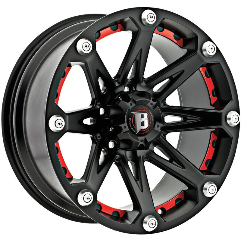 Ballistic 814 Jester 20x9 6x135 -12mm Flat Black