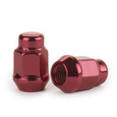 Lug Nut - Bulge Acorn Red 3/4" Hex