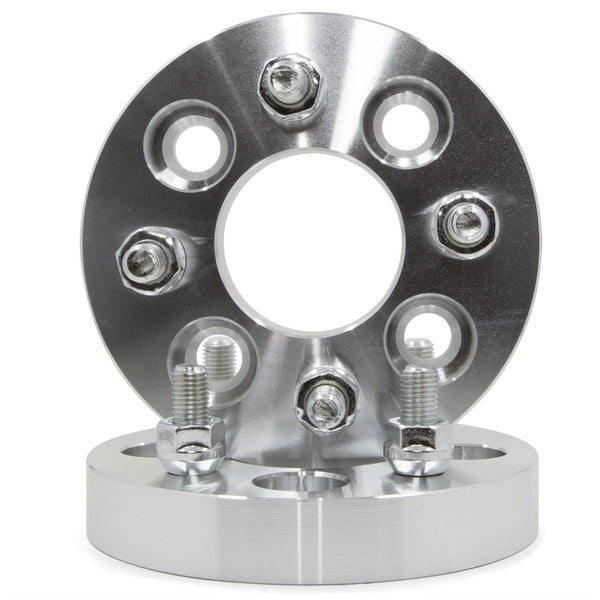 2 Wheel Spacers - 4x100 to 4x100 25mm Thick - 12x1.5 Studs
