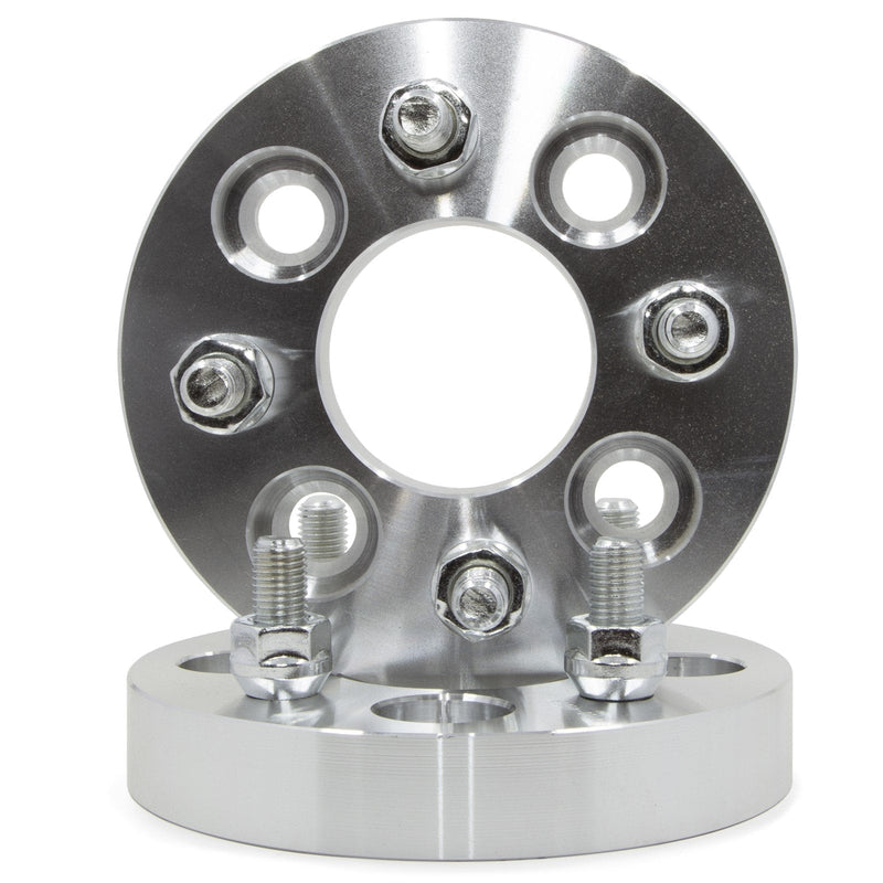 2 Wheel Spacers - 4x114.3 38mm Thick - 12x1.5 Studs