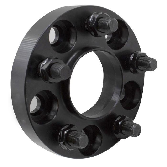 2 Wheel Adapters - Converts 5x4.5 to 5x5 Jeep - 1.0" Thick 1/2-20 Studs