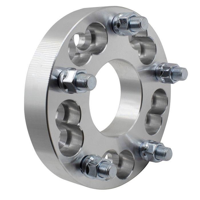 2 Wheel Adapters - Converts 5x5 to 5x5.5 - 1.25" Thick 12x1.5 Studs