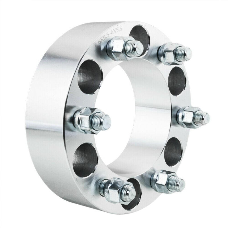 2 Wheel Spacers - 6x135 - 2" Thick 14x2 Studs