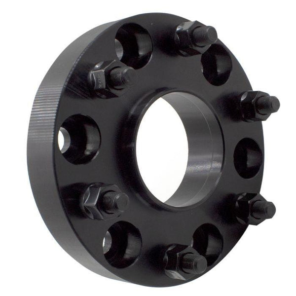 2 Wheel Spacers - 6x5.5 - 1.0" Thick 14x1.5 Studs 78.1mm Hub for GM