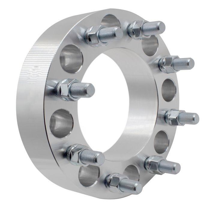 2 Wheel Adapters - Converts 8x170 to 8x6.5 - 2" Thick 14x1.5 Studs
