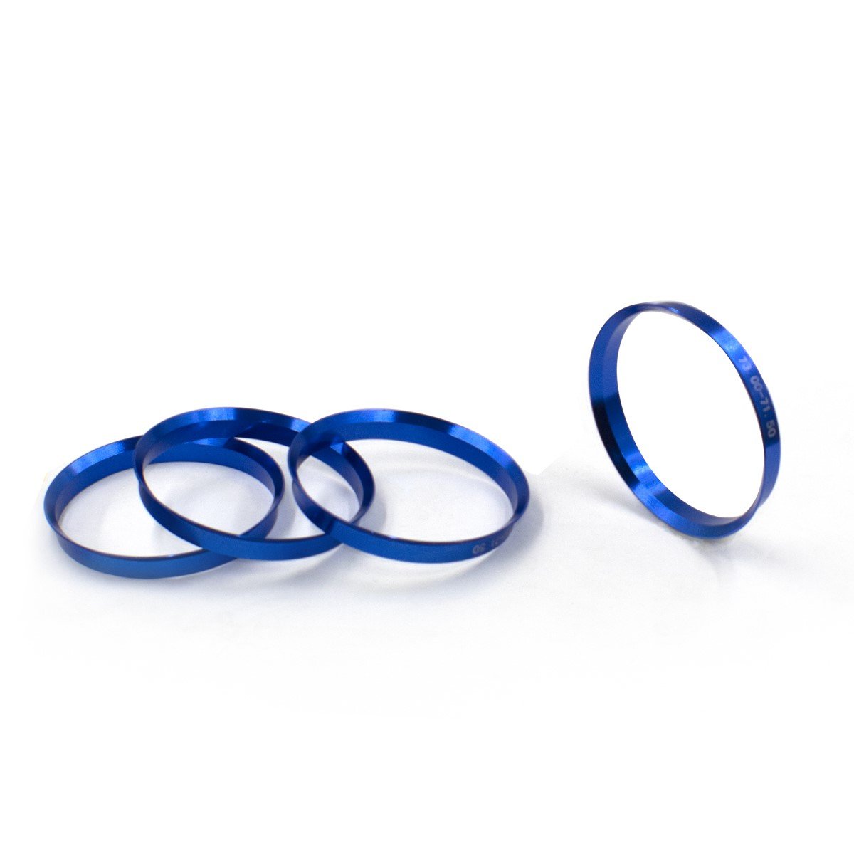 4 Hub Centric Rings 73.1mm to 67.1mm Aluminum