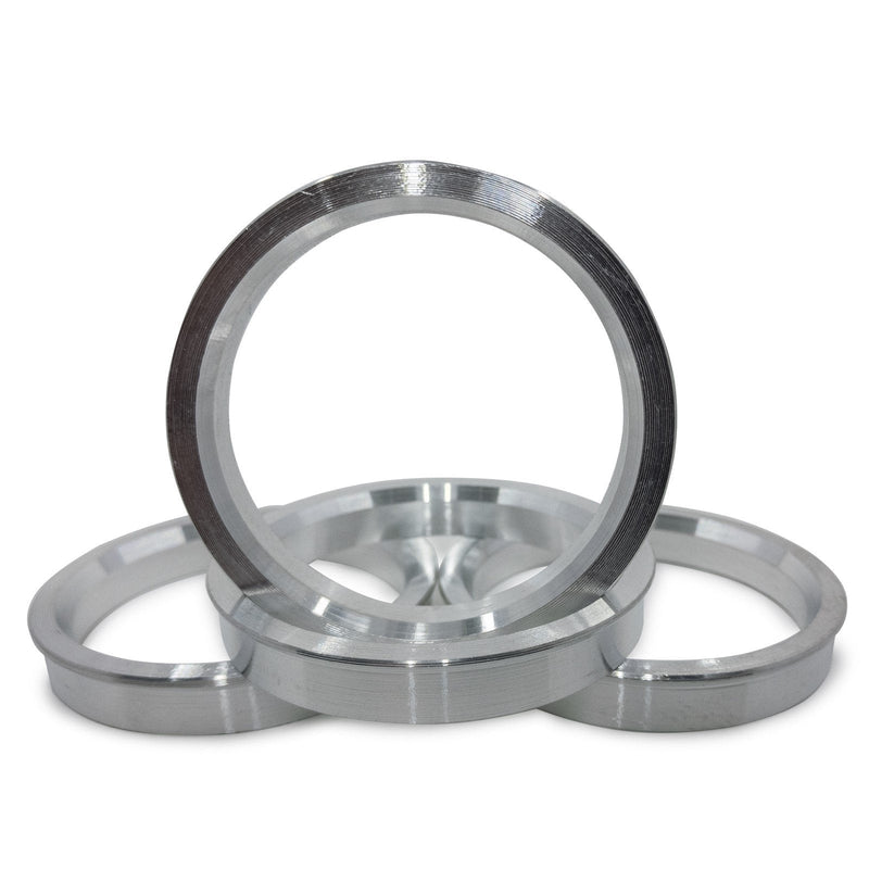 Sonic Tuning Hubcentric Rings - 66.6mm OD To 57.1mm ID - Pack Of 4 Aluminum Rings
