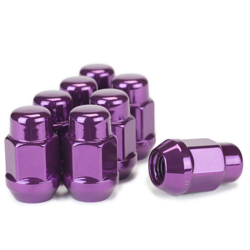 Lug Nut - Bulge Acorn Purple 3/4" Hex