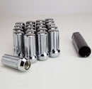 Lug Nut - 7 Spline Bulge Acorn Chrome 2.0" Tall