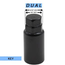 Locking Lug Nut Set - Bulge Acorn Chrome 1.9" Tall