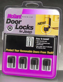McGard Door Lock Kit for Jeep JK Wrangler Unlimited 4 Door 2007-2018 | 76060