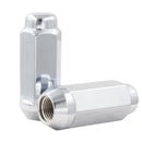 Lug Nut - Duplex Bulge Acorn Chrome 2.3" Tall 7/8" Hex