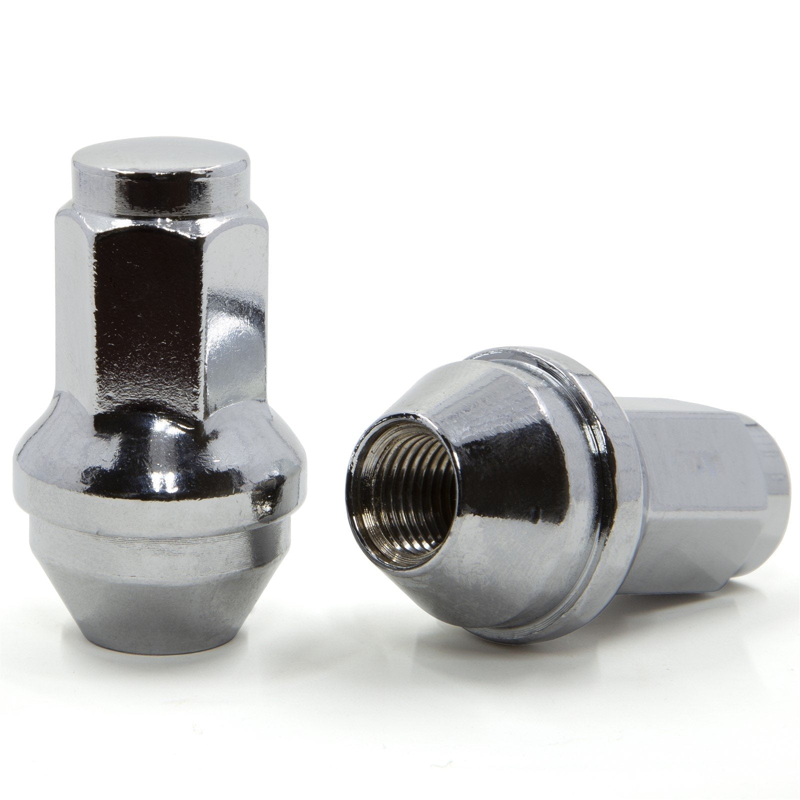 Lug Nut - 24 OE Replacement Lugs for Ford F150 14x2 Chrome