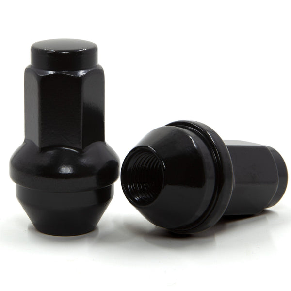 Lug Nut - 24 OE Replacement Lugs for Ford F150 14x2 Black