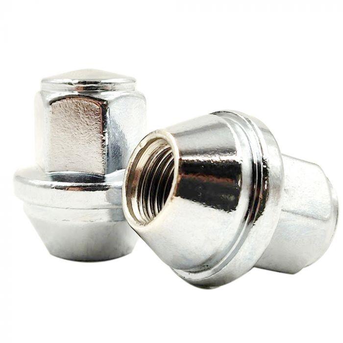 Lug Nut - 20 OE Replacement Lugs for Ford Mustang 14x1.5 Chrome