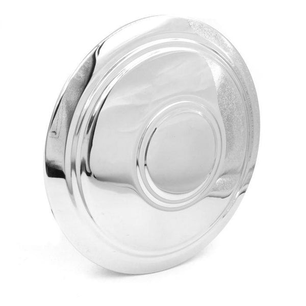 Cap - Plain Chrome 8" Rally Cap for Smoothie Wheel (7.25" Ring)