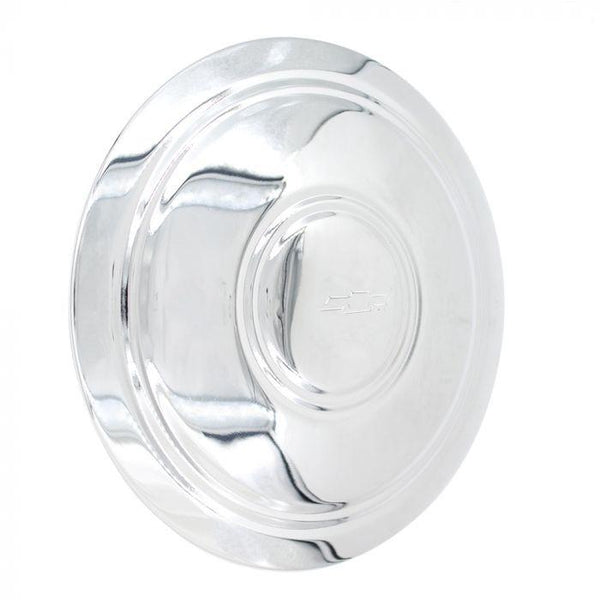 Cap - Police Style Stainless 8" Rally Cap for Ralley Wheel (6.75" Ring)