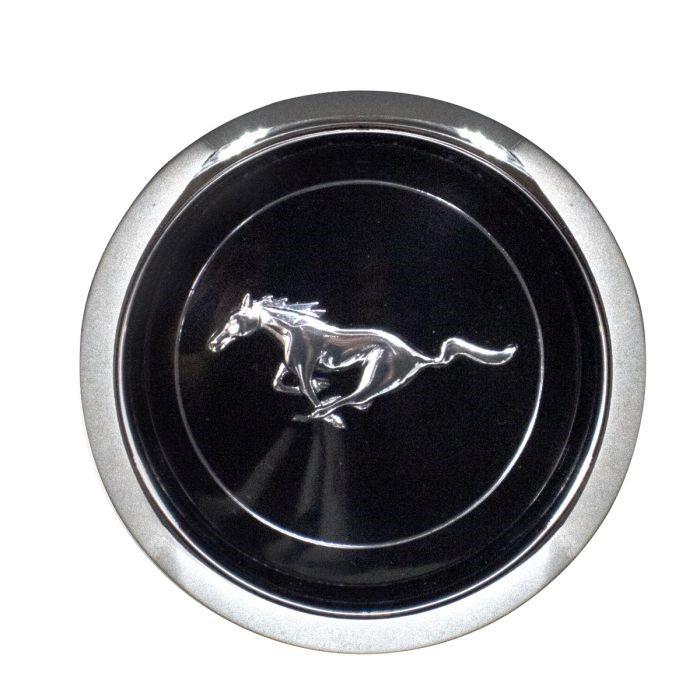 Cap - Vintage Replica Mustang Pony Black