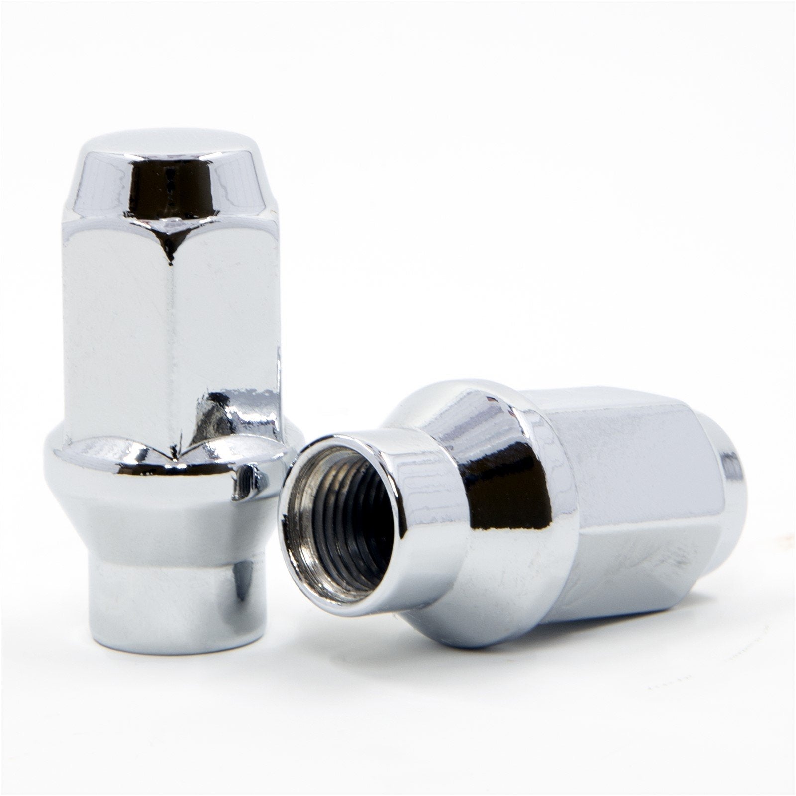 Lug Nut - ET Long Bulge Acorn Chrome 3/4" Hex
