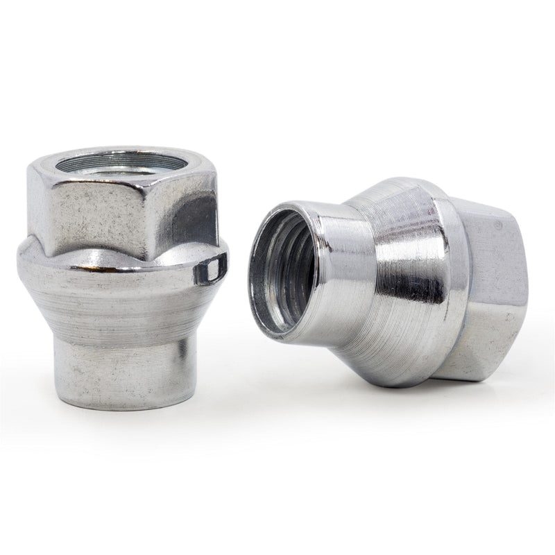 Lug Nut - ET Open End Bulge Acorn Chrome 3/4" Hex