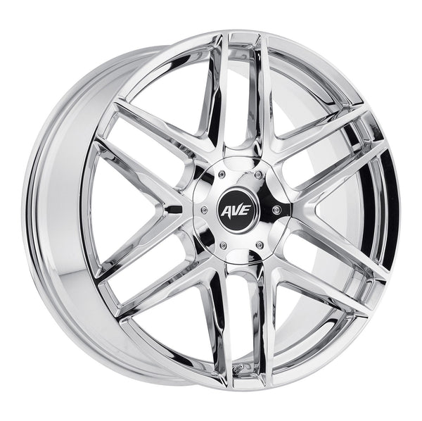 Avenue A613 17x7.5 5x114.3 & 5x120 40mm Chrome