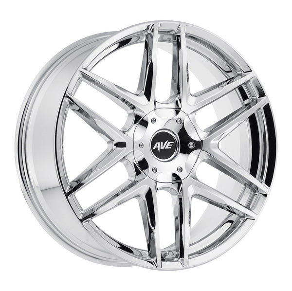 Avenue A613 18x8 5x114.3 & 5x120 40mm Chrome