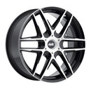 Avenue A613 18x8 5x110 & 5x115 40mm Gloss Black Machined
