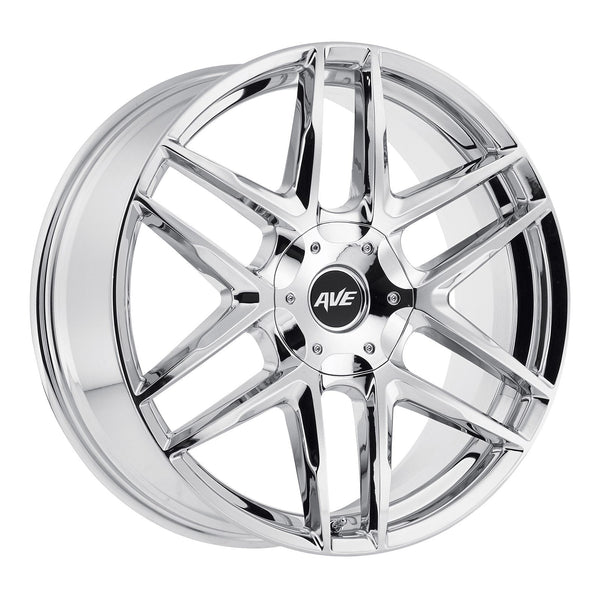Avenue A613 18x8 5x110 & 5x115 40mm Chrome