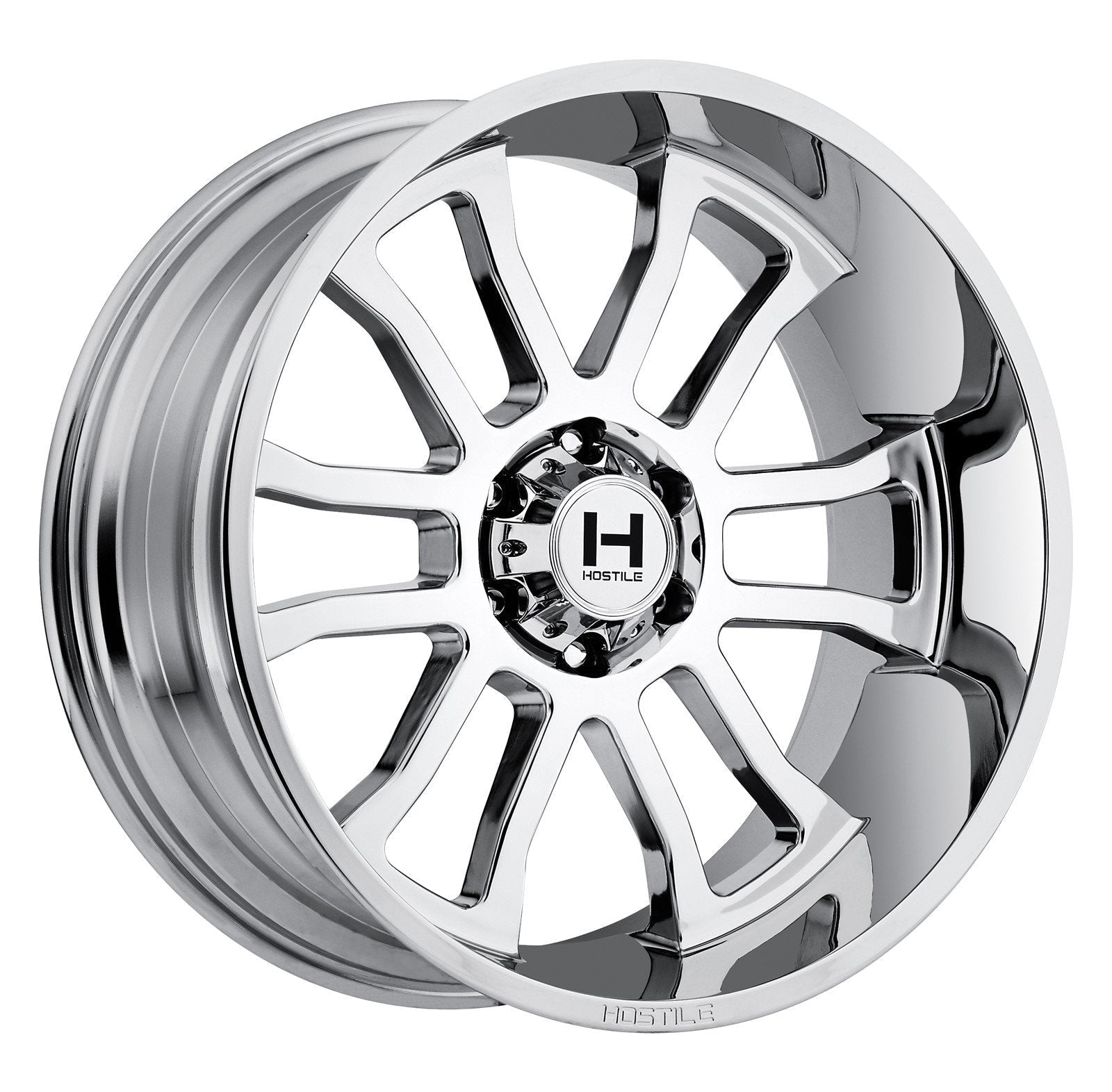 Hostile H107 Gaunlet 20x9 6x139.7 10mm Armor Plated