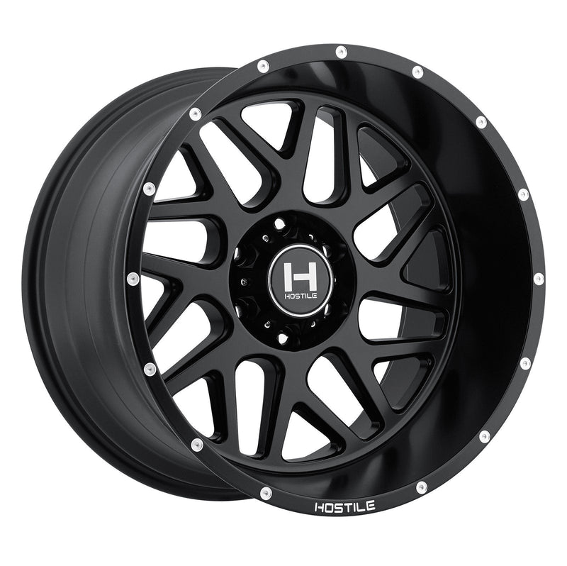 Hostile H108 Sprocket 20x10 5x139.7 -19mm Asphalt