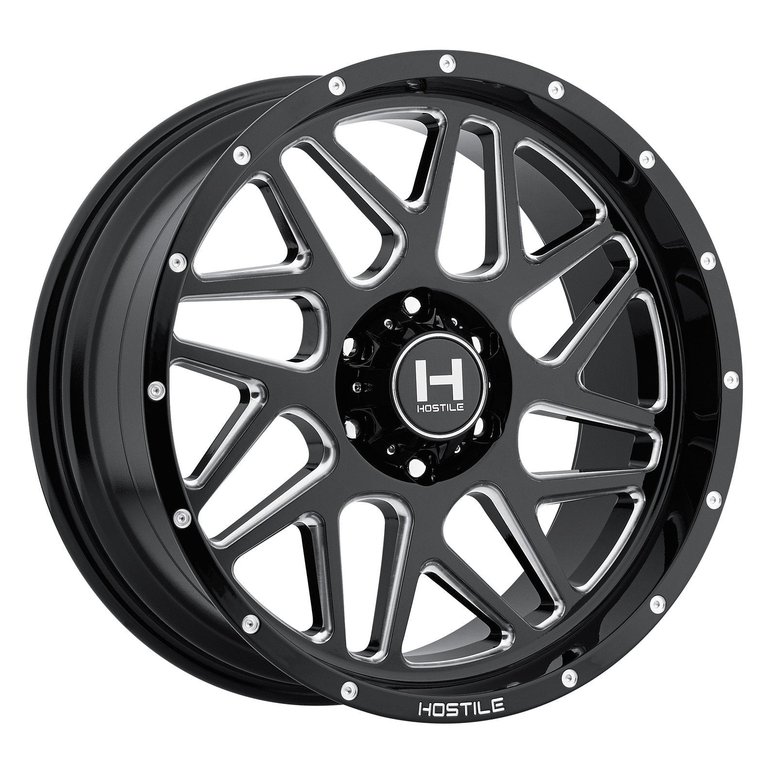 Hostile H108 Sprocket 20x10 5x127 -19mm Blade Cut
