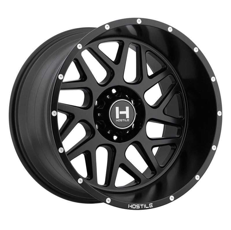 Hostile H108 Sprocket 20x9 6x139.7 10mm Asphalt