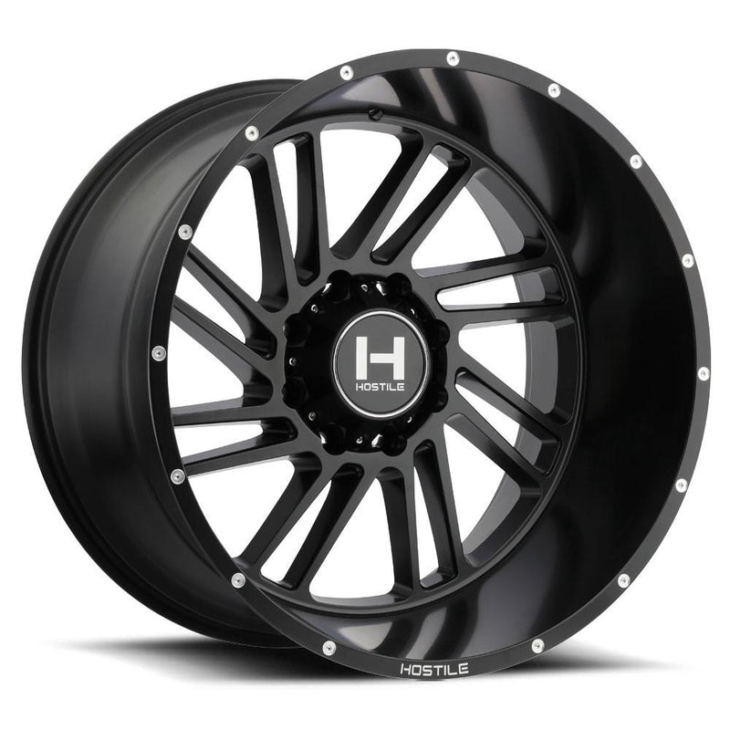 Hostile H110 Stryker 20x10 6x135 -19mm Asphalt