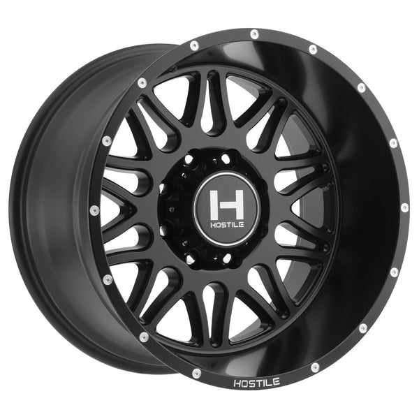 Hostile H111 Blaze 22x10 8x165.1 -25mm Asphalt