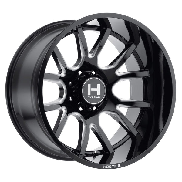 Hostile H113 Rage 22x12 8x180 -44mm Blade Cut