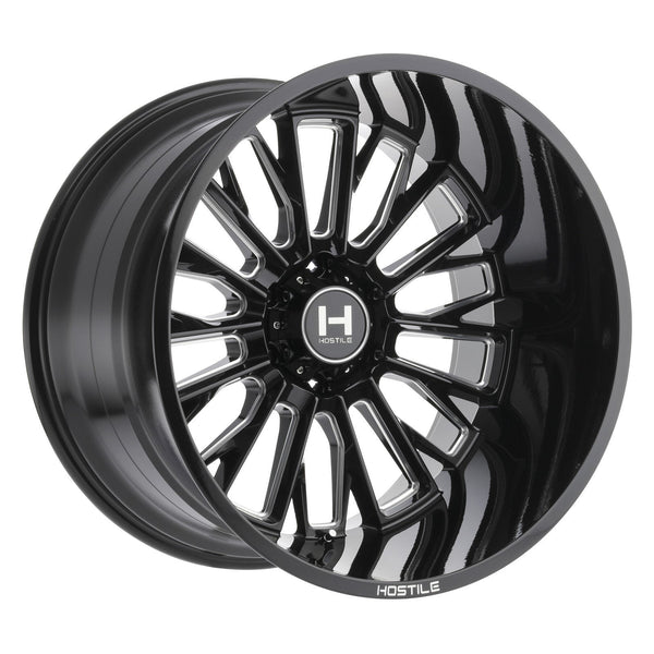 Hostile H114 Fury 20x10 5x139.7 -19mm Blade Cut