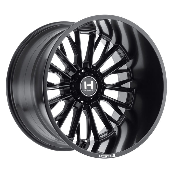 Hostile H114 Fury 20x10 5x139.7 -19mm Asphalt