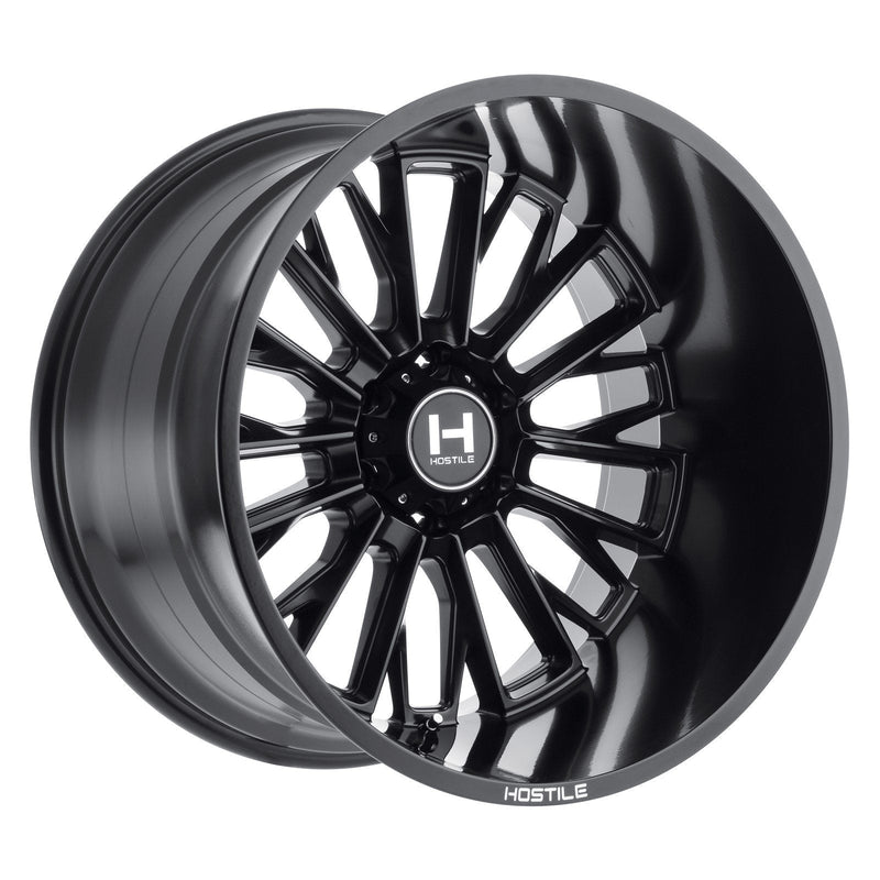 Hostile H114 Fury 20x10 6x135 -19mm Asphalt