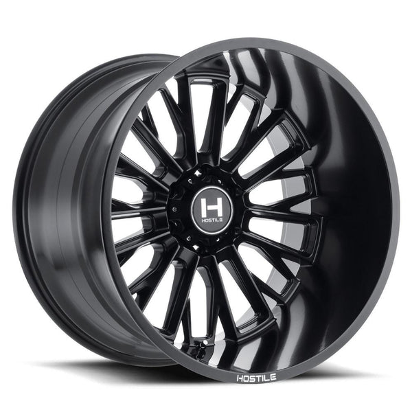 Hostile H114 Fury 20x10 8x165.1 -19mm Asphalt