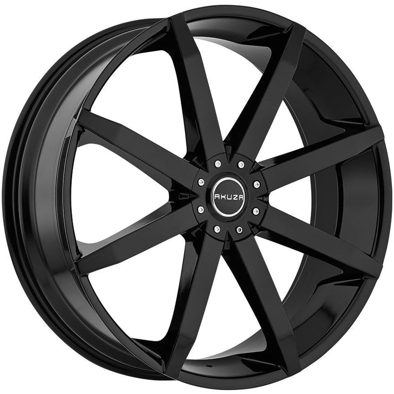Akuza 843 Zenith 20x8.5 5x112, 5x114.3 +35mm Gloss Black