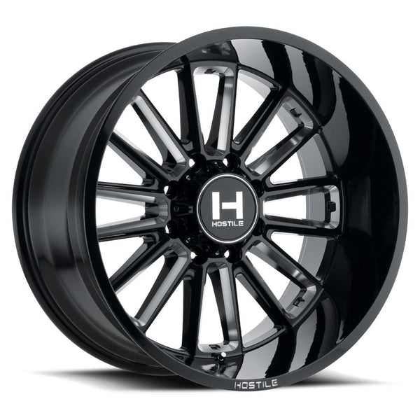 Hostile H115 Predator 20x10 6x135 -19mm Blade Cut