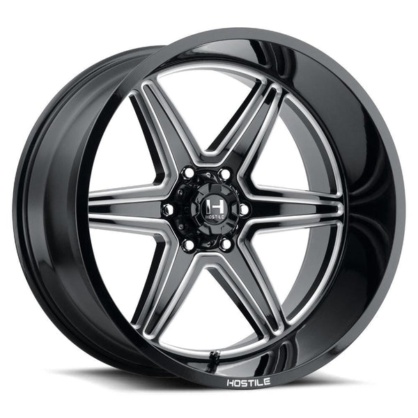 Hostile H117 Venom 20x10 6x135 -19mm Blade Cut