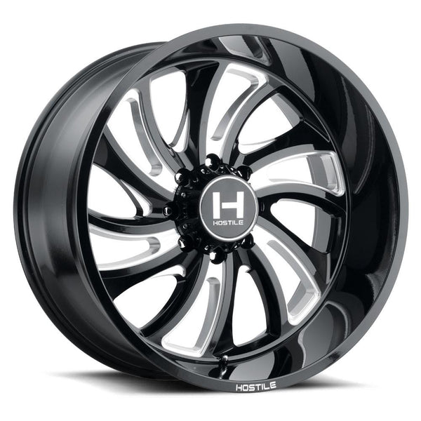 Hostile H118 Demon 20x10 5x139.7 -19mm Blade Cut