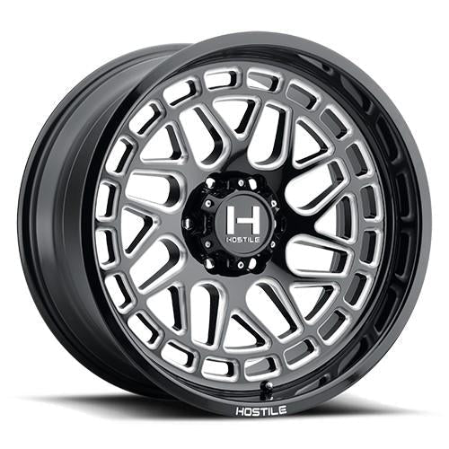 Hostile H122 Reaper 20x10 5x139.7 -19mm Blade Cut