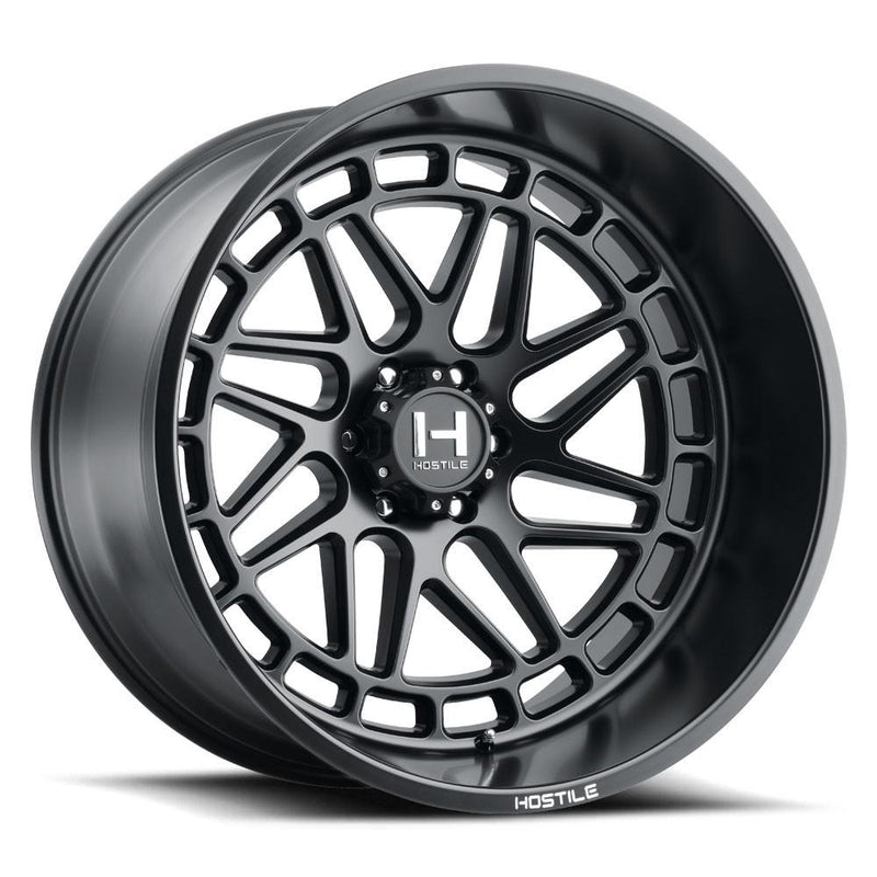 Hostile H122 Reaper 20x10 5x139.7 -19mm Asphalt