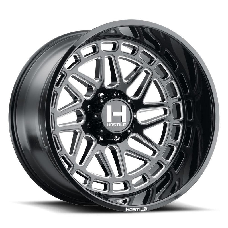 Hostile H122 Reaper 20x10 8x165.1 -19mm Blade Cut