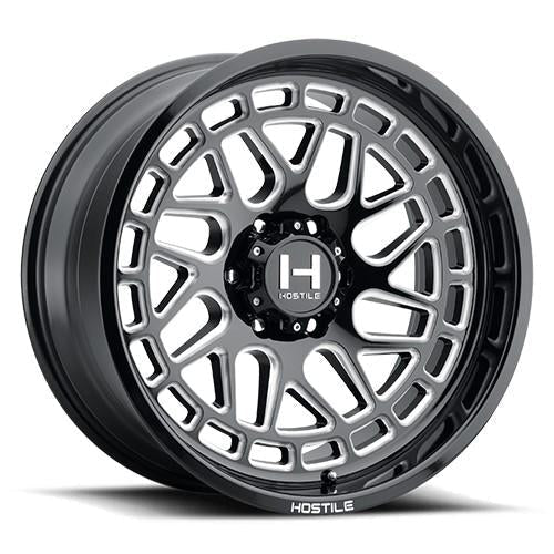 Hostile H122 Reaper 20x9 6x139.7 12mm Blade Cut