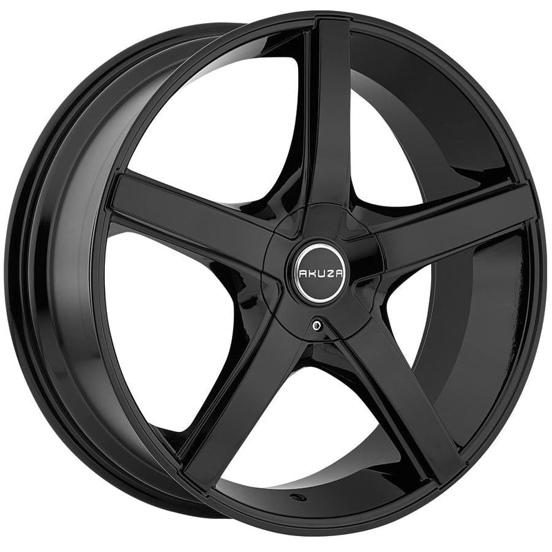 Akuza 848 Axis 20x8.5 5x108, 5x114.3 +45mm Gloss Black