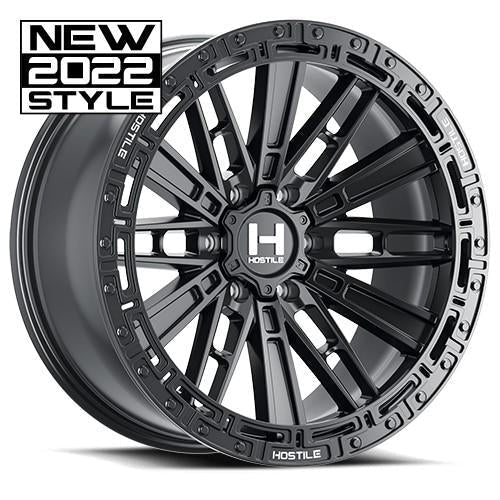 Hostile H129 Mojave 17x9 5x127 0mm Asphalt