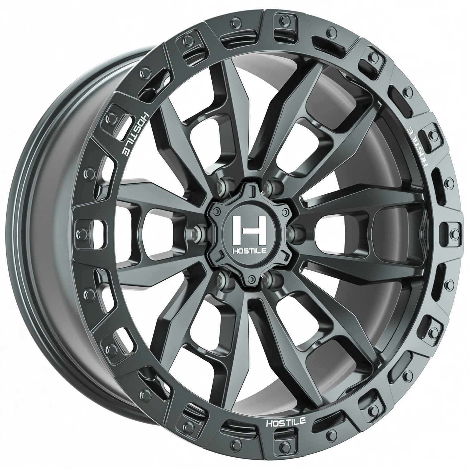 Hostile H130 Crandon 18x9 5x127 0mm Asphalt